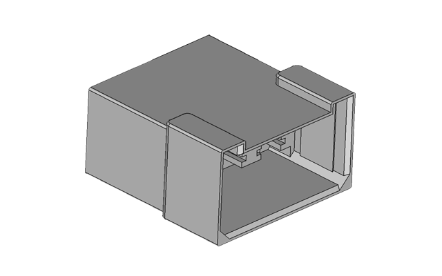 CONNECTEUR  FASTIN-FASTON  6 VOIES MÂLE TE REF 180906